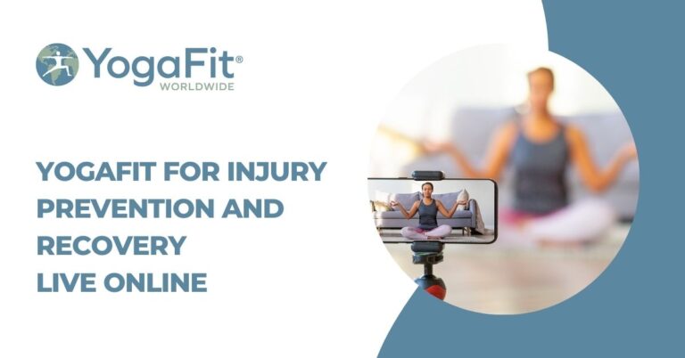 YogaFit for Injury Prevention and Recovery LIVE Online